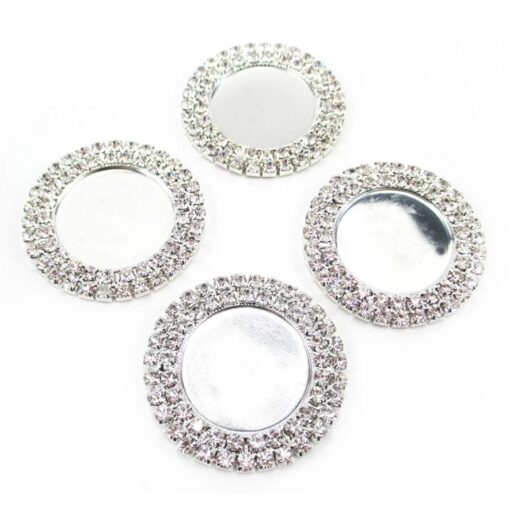 Bases con Rhinestones Dobles