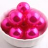 Beads Colores Perlados 20mm - Hot pink
