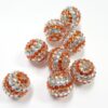 Beads Rhinestone - Champagne /orange rhinestone