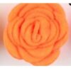 Felt Rose - 28-Neon orange