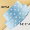 Cinta con puntos (4cm) - Light Blue