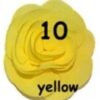 Rosette Mediana - 10-Yellow