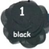 Rosette Mediana - 1-Black