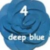 Rosette Mediana - 4-Deep blue