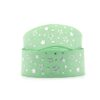 A-Cintas con Foil 2,5cm (1 pulgada) - #11-Estrellas Menta