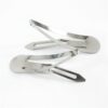 Snap Clips 5cm - Silver - silver