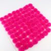 Pompones de 4cm - fucsia