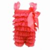 Rompers de Encaje - coral - xl