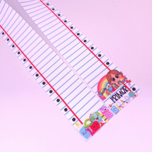 Cinta Escolar Puntas Primer Grado (tiras de 60cm) 1,5" (4cm)