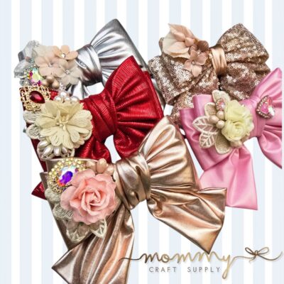 Materiales para realizar bellos accesorios para el cabello