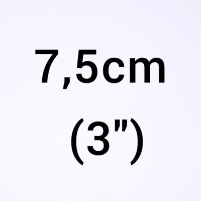 Cinta Lisa Grosgrain - Yellow - 7,5 cm (3")