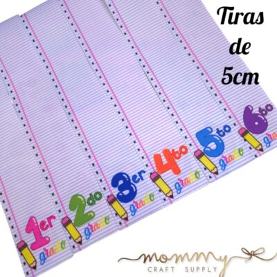 Coleccion de coleteros con los grados escolares