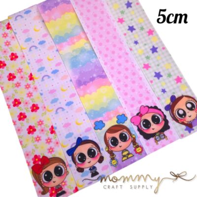 Coleccion de coleteros con dibujos alusivos a las vocales