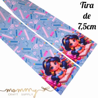 Cinta coletero princesa Jazmín escolar