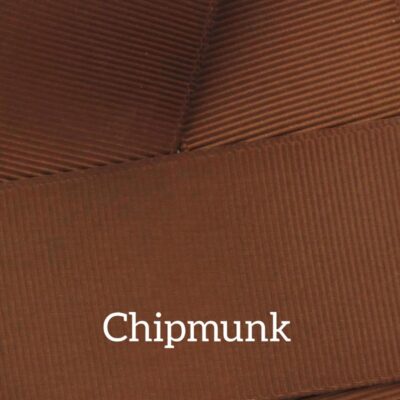 Cinta grosgrain lisa color chipmunk
