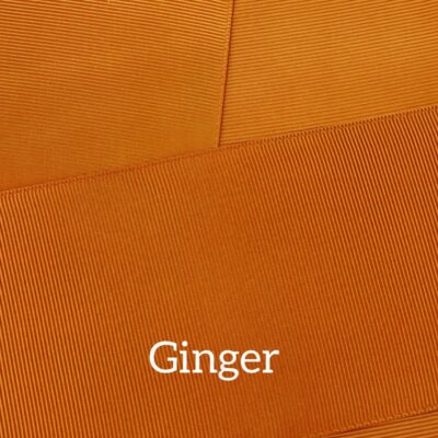 Cinta grosgrain lisa color ginger