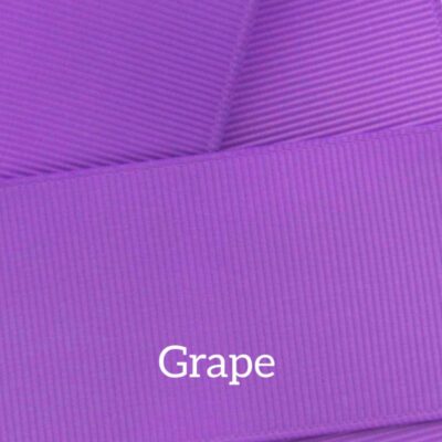 Cinta grosgrain lisa color grape