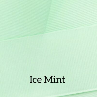 Cinta grosgrain lisa color ice mint