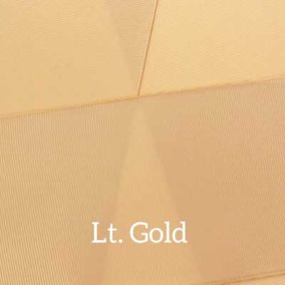 Cinta grosgrain lisa color light gold