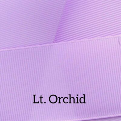 Cinta grosgrain lisa color light orchid