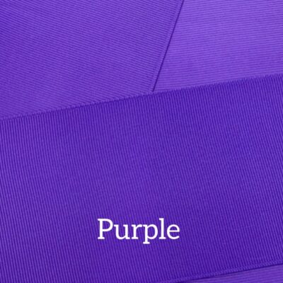 Cinta grosgrain lisa color purple