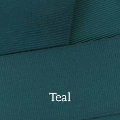 Cinta grosgrain lisa color teal