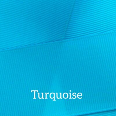 Cinta grosgrain lisa color tuquoise