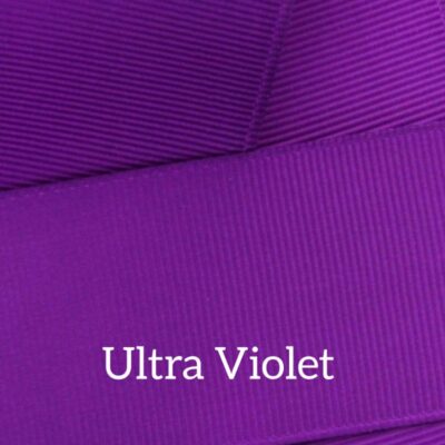 Cinta grosgrain lisa color ultra violet
