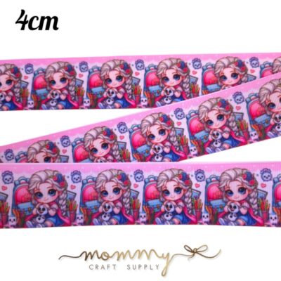 Cinta con diseño princesa Elsa escolar