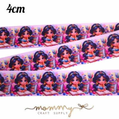 Cinta con diseño princesa Jazmin escolar
