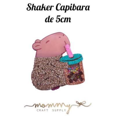 Shaker decorativo infantil capibara juguito