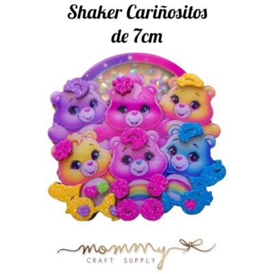 Shaker decorativo infantil de los ositos cariñosos