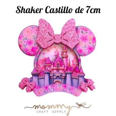 Shaker decorativo infantil castillo